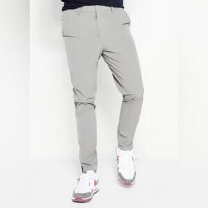 Swet Tailor Fairway Jogger Casual Athleisure Golf Dressy Pant Light Grey Size 29